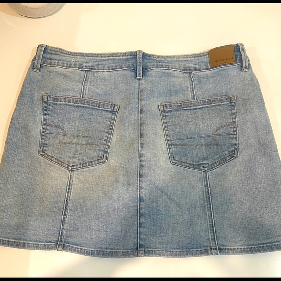 Jean hi rise a line skirt super stretch - Picture 2 of 3